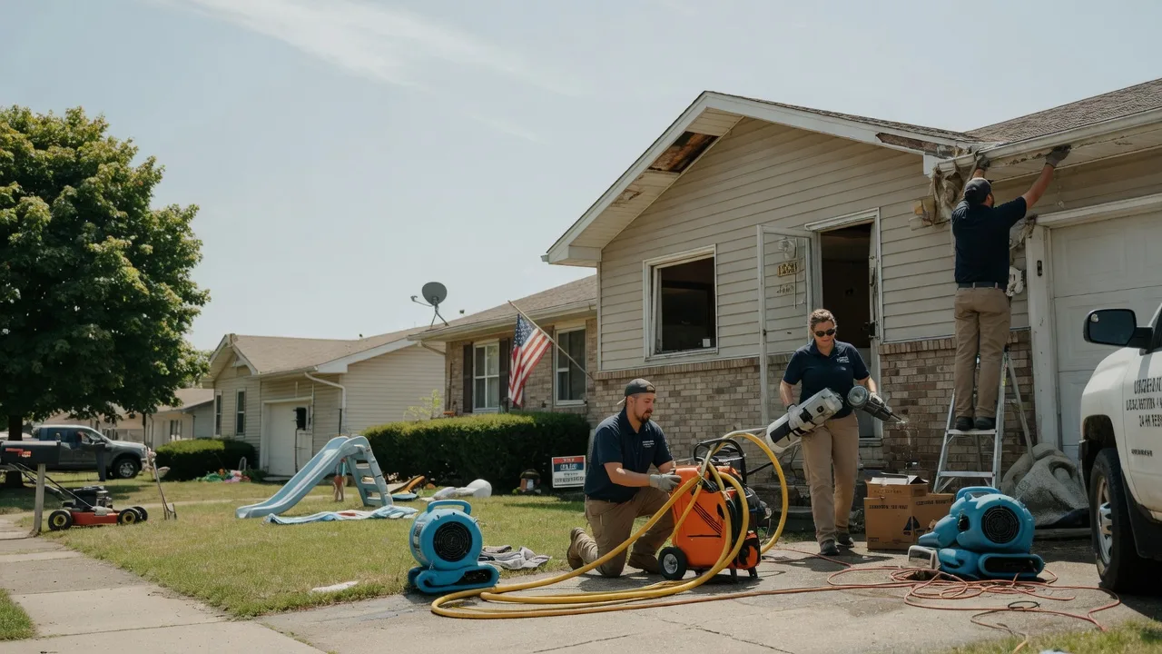 Water Damage Restoration in Leonidas, MI near me